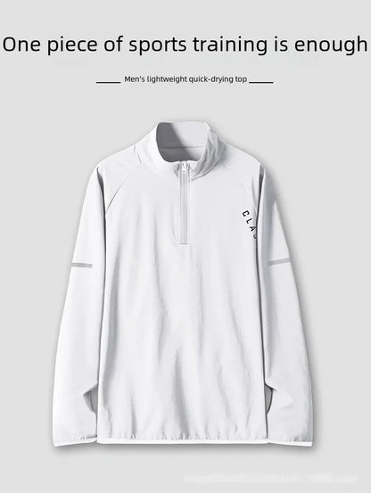 Korean Casual Sports Suit Men's and Youth Sportswear Sets Breathable Running Suit Long Sleeve Pants Fitness Basketball Suit