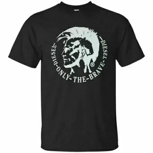 Diesel Achel Mohawk Logo T Shirt Size S 5XL long or short sleeves