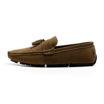 Loafers Men Casual Shoes Tassel Brogue Shoes Men Loafers Moccasins Breathable Slip on Big Size Driving Loafers for Men Shoes