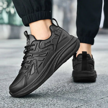Shoes Four Seasons Breathable Light Non-slip Waterproof Oil-proof Kitchen work shoes Men's Outdoor Casual sports Shoe