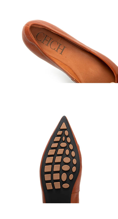 Women's Flats Simple Solid Coloured Classic Fashionable Style Pointed Toe Suitable for Business Office Comfortable For Girls