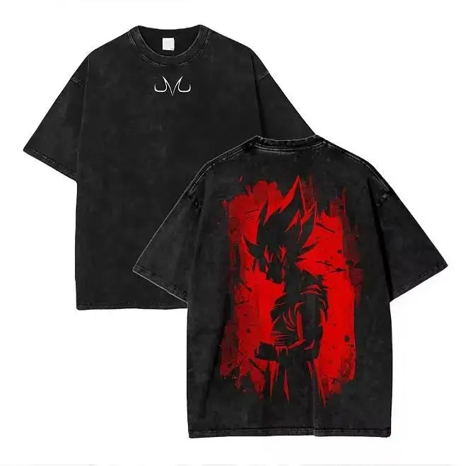 T-shirt Man Women Vintage Washed Short Sleeve Tee Streetwear Loose Casual Top Summer Y2k 2026