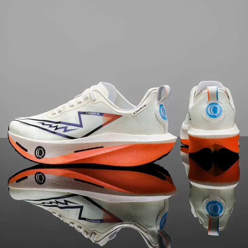 Men's Fashionable Casual and Comfortable Sports Running Shoes Breathable Fabric Upper Non-Slip and Wear-Resistant Shoes