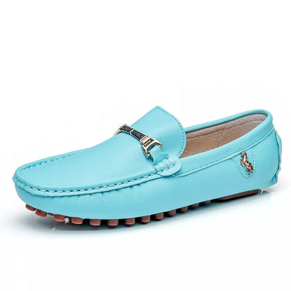 Handmade Leather Casual Men Shoes Design Loafers Man Comfortable Slip on Men Loafers Hot Sale Moccasins Driving Shoes