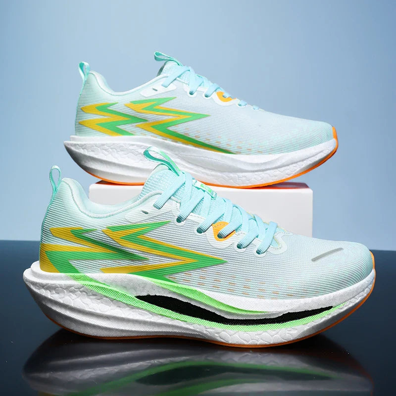 Men Running Shoes Carbon Board Speciality Sports Breathable Lightweight Women's Comfortable Chunta Athletic Sneakers