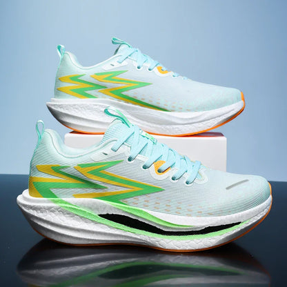 Men Running Shoes Carbon Board Speciality Sports Breathable Lightweight Women's Comfortable Chunta Athletic Sneakers