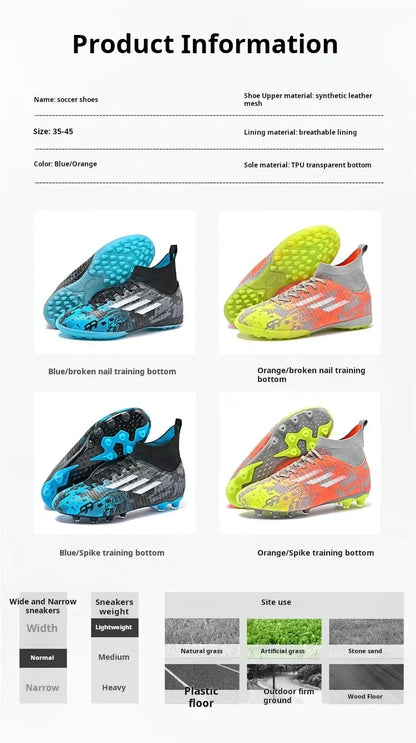 2024 Advanced Football Boots Ergonomic Design Football Shoes Durable Casual Wholesale Comfortable Fit Five Person Sports Shoes