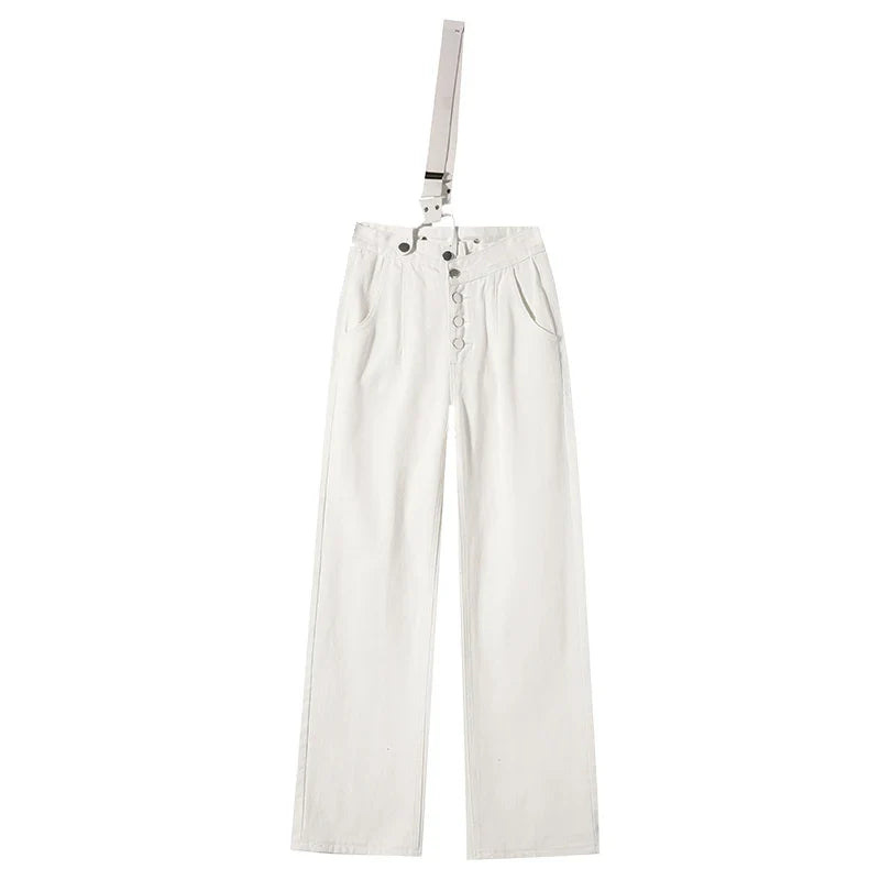 Women Jeans Fashion Female Vintage Hight Waist Casual Trousers