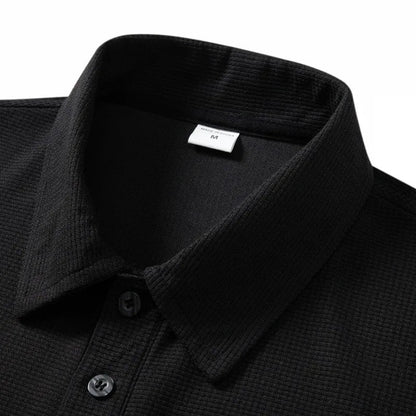 Men's polo shirt long sleeved high-end brand exquisite embroidery 2025 Spring and Autumn casual breathable fashion T-shirt top