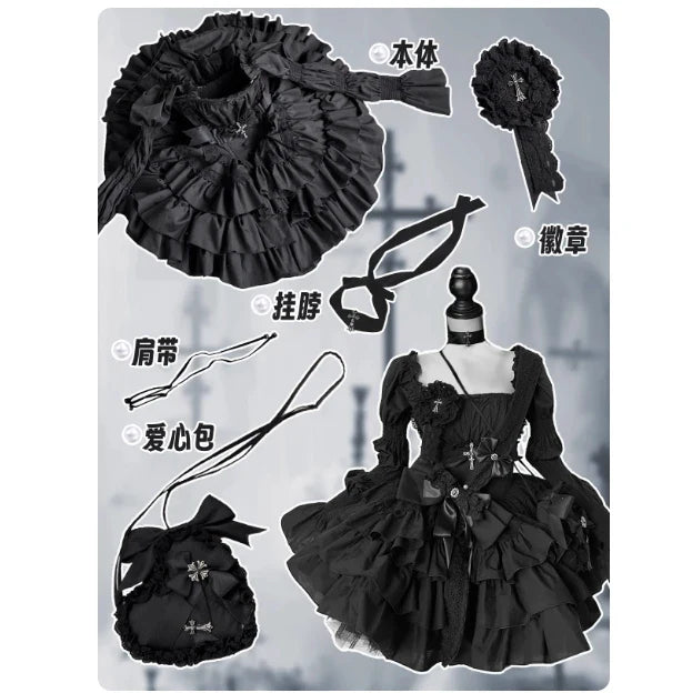Girls Birthday Lolita Dress 2024 Spring and Summer Women's Tube Top Satin Bowknot Slim Pettiskirt Short Mini Party Dress