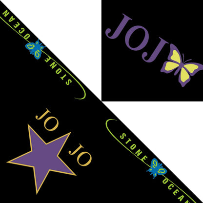 Anime Jojo's Bizarre Adventure Stone Ocean butterfly Hoodies Loose Unisex Anime Style Hoodie Autumn Spring Top sweatshirt