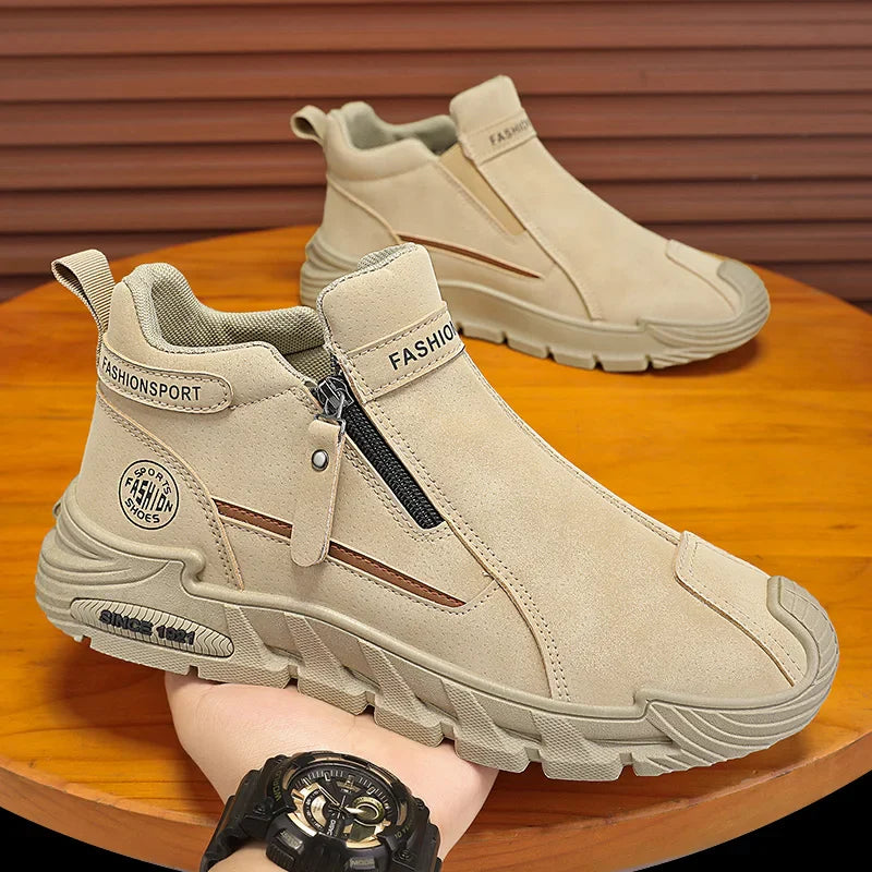 Masculino casual esporte ao ar livre caminhada moda rua confortável