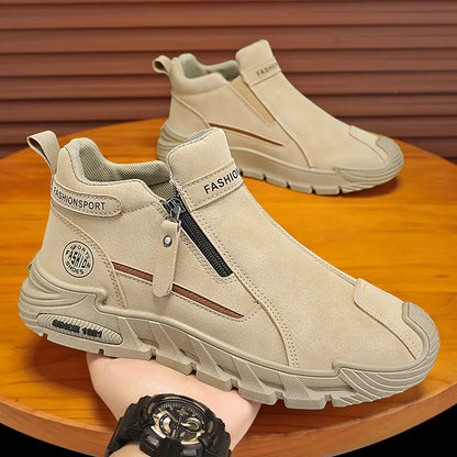 Masculino casual esporte ao ar livre caminhada moda rua confortável