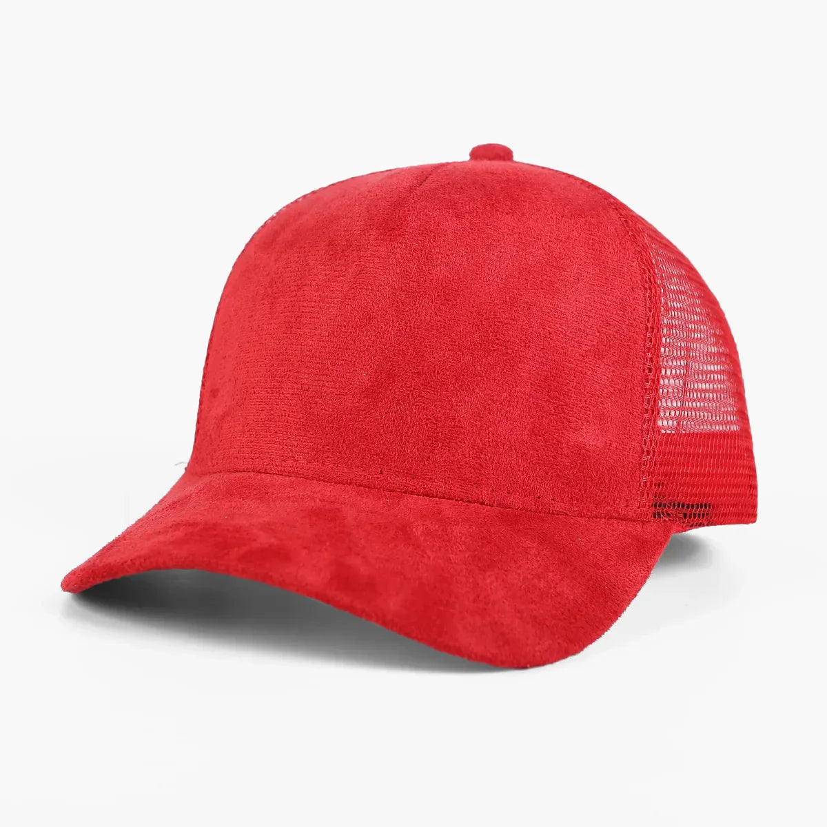 Custom Logo Baseball Cap Men 5 panel Mesh Suede Diy Trucker Hat Spring Summer Outdoor Sports Hats Women Solid Color gorros