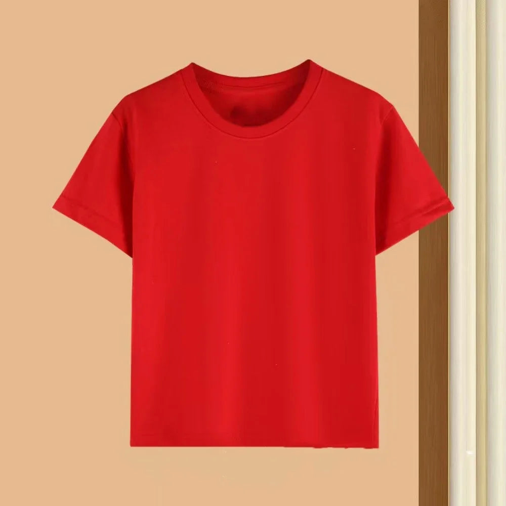 Summer Short Sleeve Children's T-shirt Set Sports Fashion Boys Girls Shorts 2pcs Set Casual Brand Print Graphics Kid Set Outfits