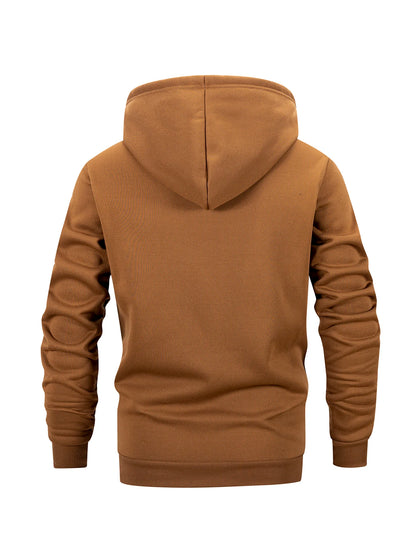 Men's Zip Hoodie Jacket Hooded Sports Outdoor Daily Basic Casual Autumn Winter Hoodies Sweatshirts Cardigan Jacket