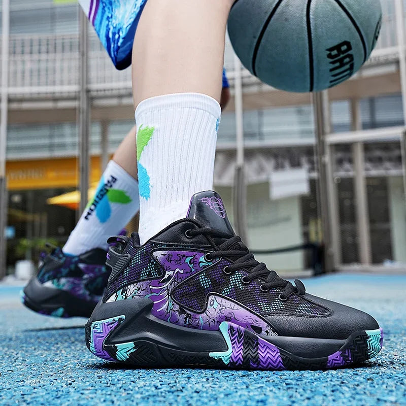 Men Basketball Shoes Light Sports Shoes Trainer Women Unisex Breathable Athletic Outdoor Unisex High Quality Sneakers