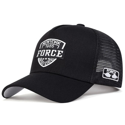 Fashion Letter Baseball Cap Women Men Breathable Hip Hop Hats Summer Casual Mesh Caps Unisex cotton Snapback Caps gorras