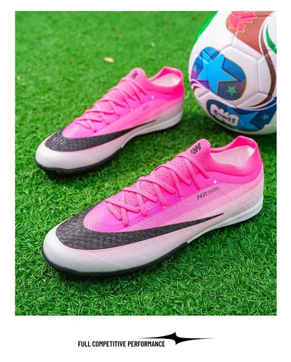 New Men Football Boots Futsal Cleats Unisex Soccer Shoes Hot Sale High-quality Professional Women Ultralight TF/FG Sneakers