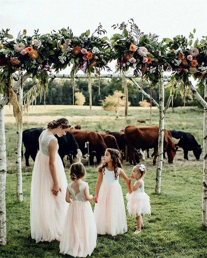 Vestido de Festa Princesa Renda para Menina Bebê Crianças Vestidos de Aniversário de Casamento de Verão Roupa Infantil 2 4 6 8 10 12 14