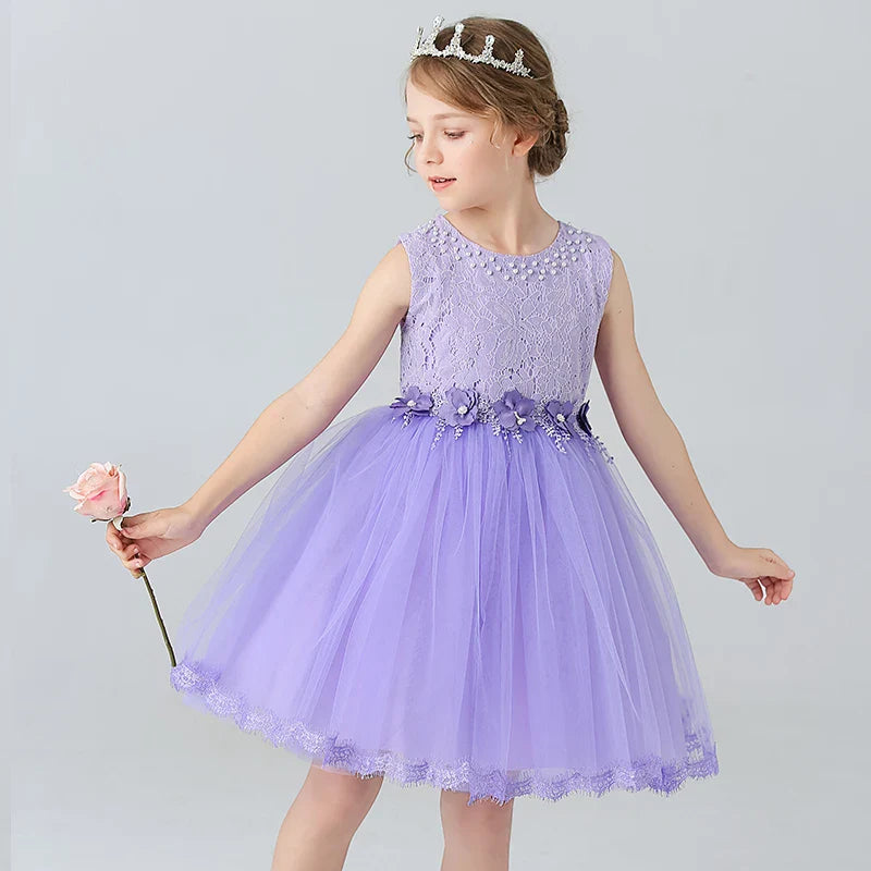 Children's Princess Dress Performance Primary and Secondary Kindergarten Girls' Tank Top Dance