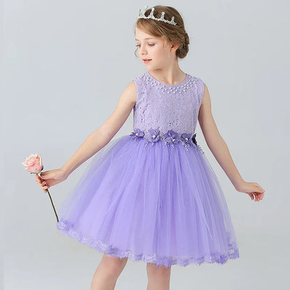 Children's Princess Dress Performance Primary and Secondary Kindergarten Girls' Tank Top Dance