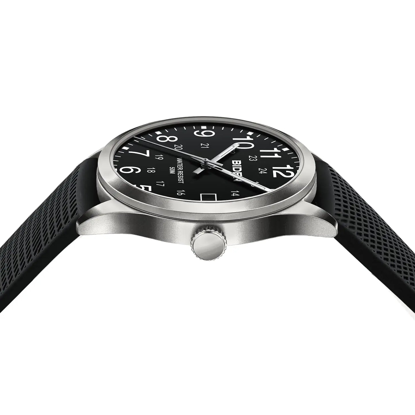 Men's Watch Simulated Quartz Sports Men's and Women's Watch 30 Waterproof Second Hand Luminous Easy to Read Dial