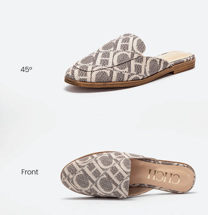 Women's Sandals Non Toe Outdoor Slippers Beach Shoes Luxury Summer New 2024 Slippers Women's Low Heel Shoes