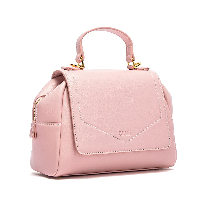 Women's Shoulder Bag Summer New Pink Crossbody Bag Magnetic Flip Cover Commuter Women's Bag