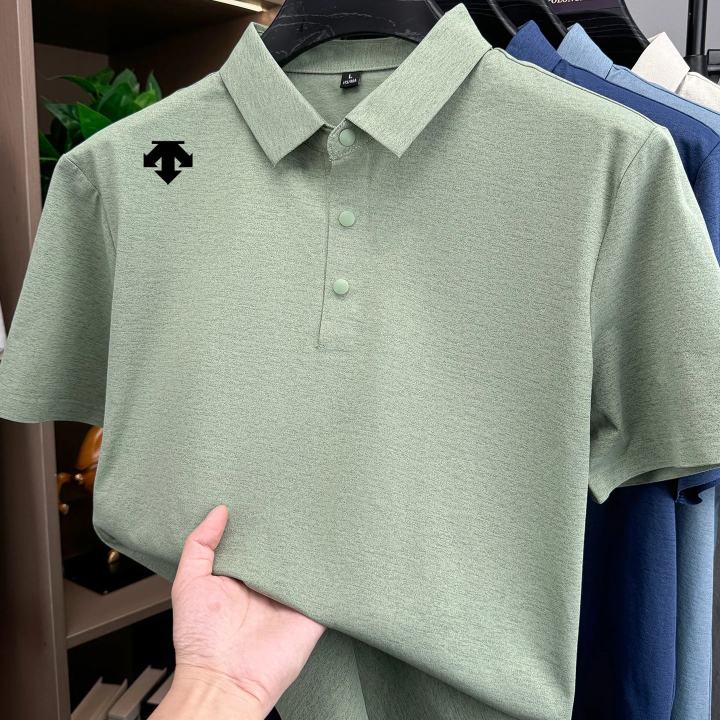 Designer's summer new men short sleeve business casual comfortable sports polo shirt exquisite brand best-selling embroidery top