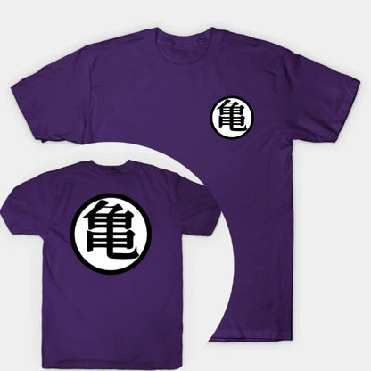 T-shirt Master Roshi Printing Men's 2025 Summer Fashion Casual Oversized Y2K Streetwear