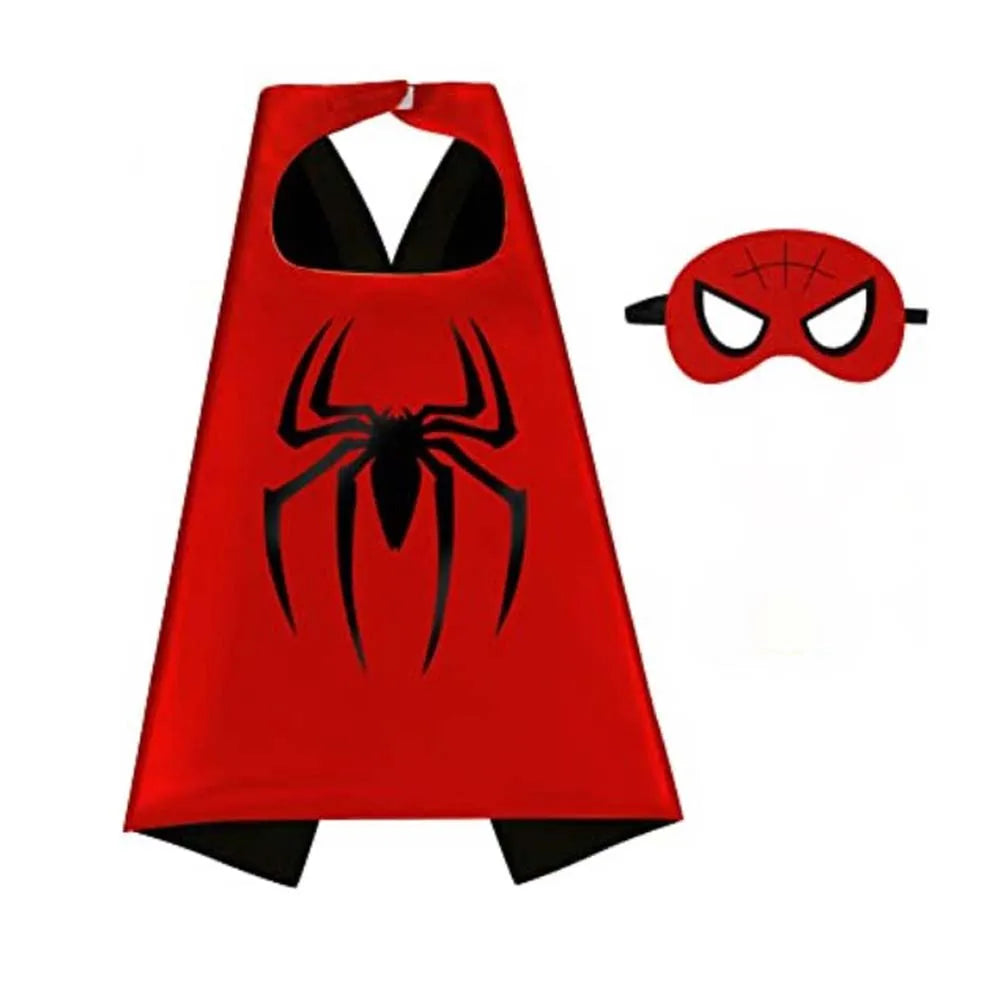 8 sets Superhero Capes for Kids Cool Halloween Costume Cosplay Festival Party Supplies Favors Dress Up for 3-12 Year Old boys