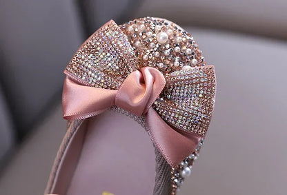 Sandals Toddler Girl Childrens Shoes Pearl Rhinestones Shining Kids Shoes Baby Girls Shoes Girls Thong Sandals