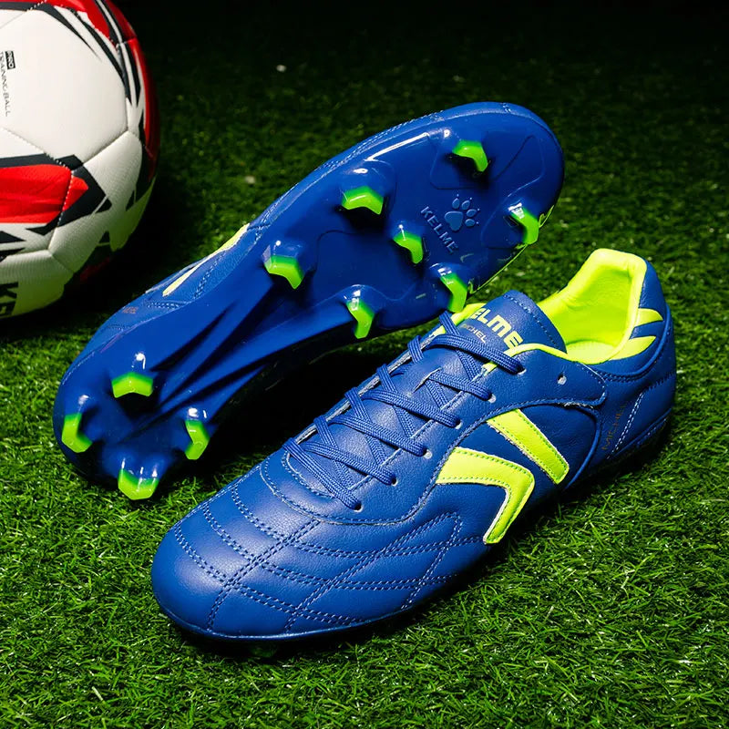 Soccer Shoes TF Football Boots Calf-Skin Cleats  Professional Futsal Original Football Training  Sneakers  ZX80011017