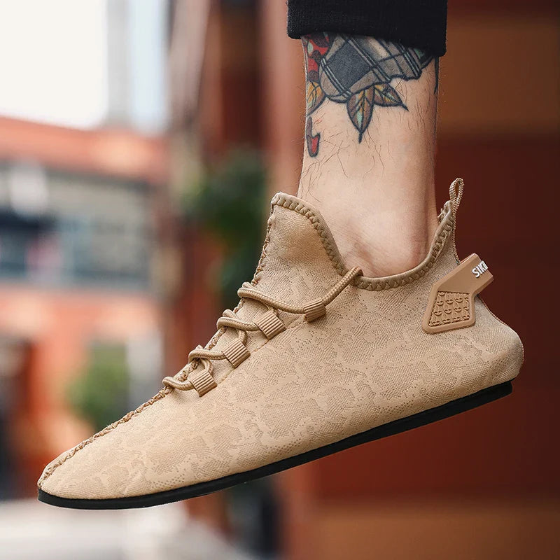 Fashion Summer Shoes Soft Comfortable Breathable Shoe for Man Shoes Men Trend Lightweight Outdoor Casual Walking Shoes
