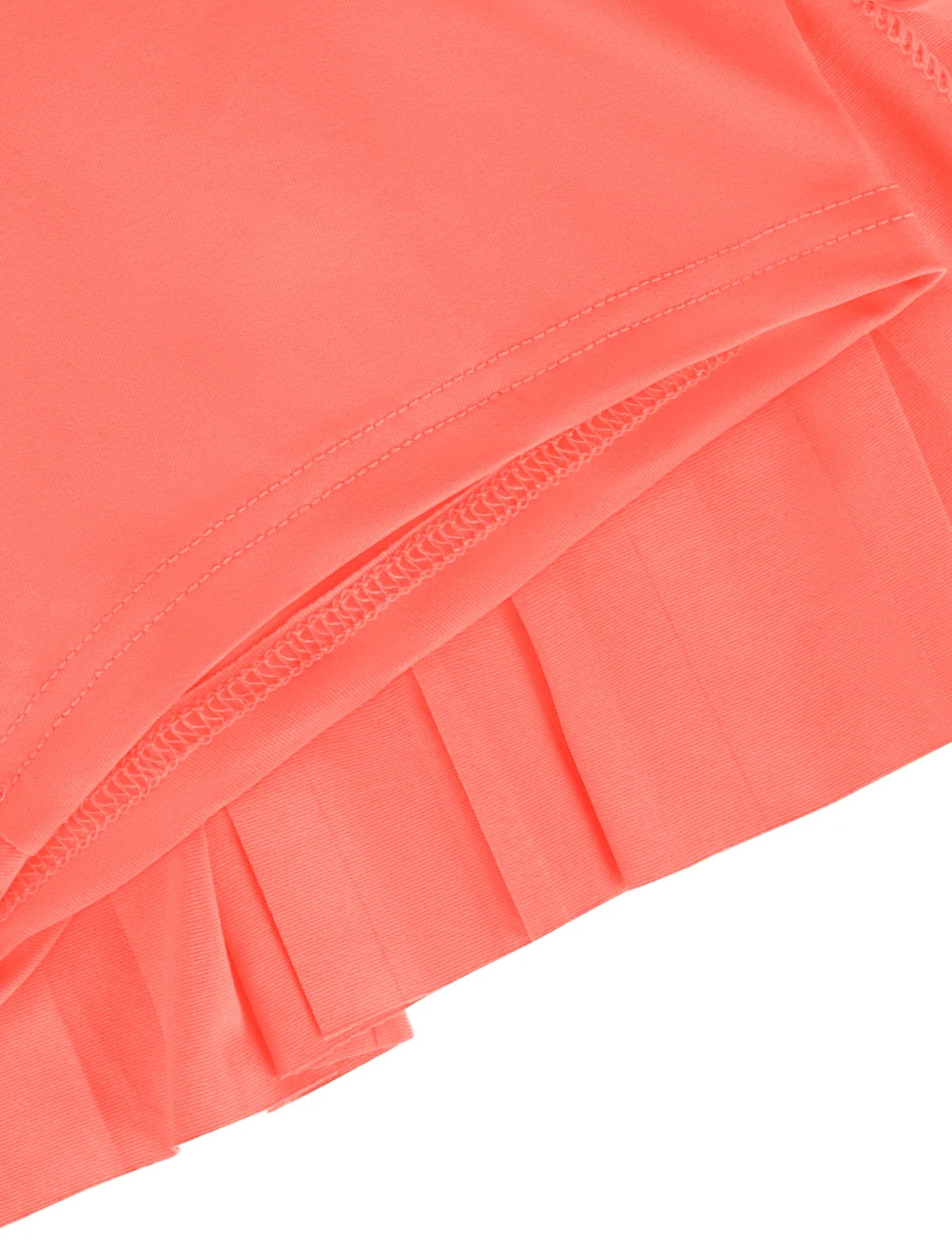 Women's Fashion Stretchy Sporty Pleated Gradient Wide Waist High Waist Pleated Skirt