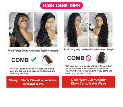 46 44 Inch Bone Straight Lace Frontal Human Hair Wigs Brazilian 250 Density 13x6 13x4 Transparent HD Lace Front Wigs For Women