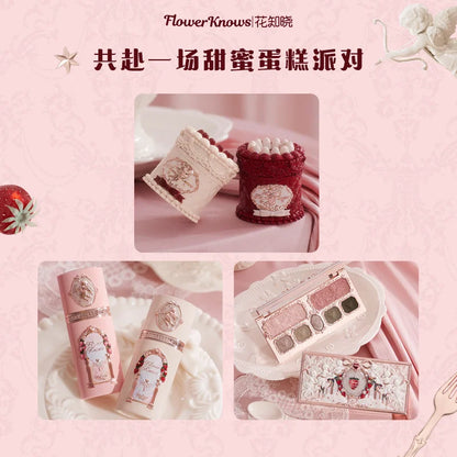 Gift Box Makeup Set Little Angel Full Box Lip Glaze Blusher Shell Jewelry Flower Know Birthday Gift Kit