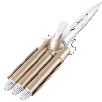 Professional Hair Tools Curling Triple Barrel Hair Styler Hair Curlers Electric Curling Hair Waver Styling Tool