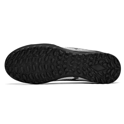 Premium turf soccer shoes, unisex, TF and FG, anti-slip and wear-resistant, available in two colors to choose from. stitching
