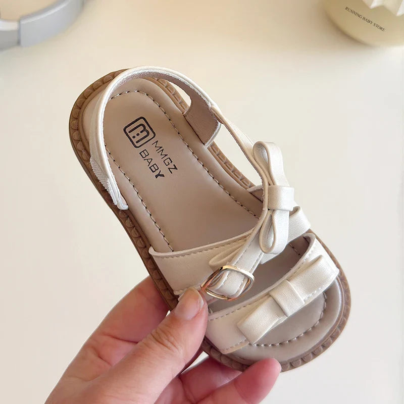 Bow-knot Girls Sandals Fashion Princess Classic Baby Girl Kids Summer Sandals Hot Sale Leisure Children Sweet Shoes Child I03072
