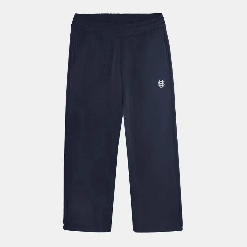 Embroidered casual zipper hoodie sweatpants two-piece set Y2K clothing men's hip-hop oversized sweatpants casual pants