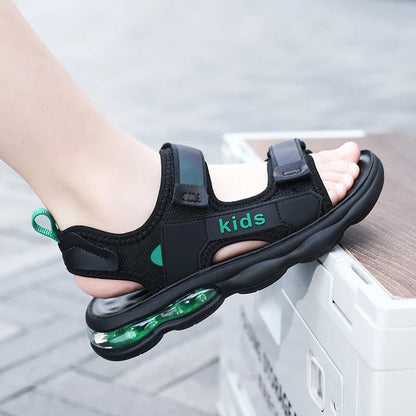 Breathable Sport Sandals for Boys Summer Casual Beach Shoes Comfortable Soft SoleNon-Slip Kids Fashion Outdoor Sandalias