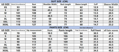 Men's Green Pinstripe Double Breasted Suit 2 Piece Slim Fit Formal Business Wedding Blazer Pants Set