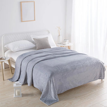 Soft coral fleece air conditioning blanket summer thin new home furnishings coral fleece air conditioning blanket thin