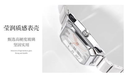 Luxury Women Quartz Watch Casual Fashion  Stainless Steel Strap Wristwatch Relojes Para Mujer Ladies Gifts
