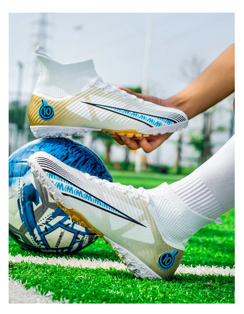 Professional Football Boots Men Soccer Shoes Society Football Cleats Ultralight Training Soccer Sneakers Men Outdoor Sports Shoe