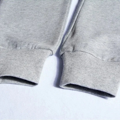 Loose Unisex Fleece-lined Printed Sweatshirt Hoodie Set Devil Prisoner Pattern New Female Casual Comfortable T