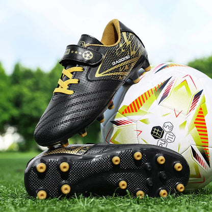 New Kid Soccer Shoes Match Non-Slip Professional Match Boys Outdoor Football Boots Comfortable Sneakers Sports Shoes Unisex