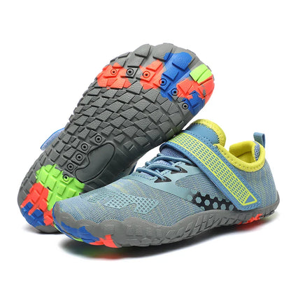 Children's Beach Barefoot Water Shoes, Swimming and Boating, Quick-Drying, Non-slip, Easy to Wear and Take off, Sports Shoes